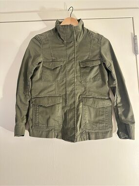 Banana Republic Olive Utility Field Jacket